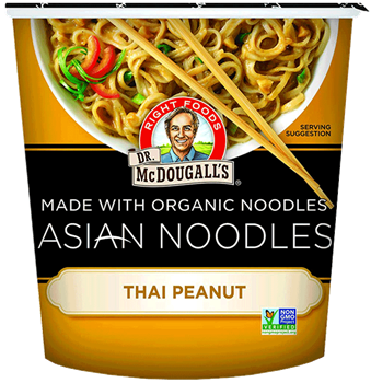 Dr. McDougall's - Right Foods - Vegan Asian Noodles - Thai Peanut