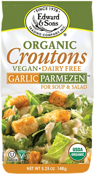 Edward and Son's - Organic Vegan Croutons - Garlic Parmezen