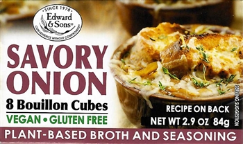 Edward & Sons - Savory Onion Bouillon Cubes