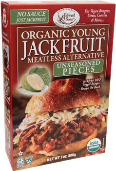 Edward and Sons - Organic Young Jackfruit - Unseasoned Pieces