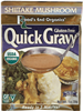 Roads End Organics - Shiitake Mushroom - Quick Gravy Mix - Individual 1 oz. Packet