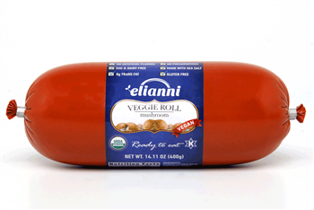 Elianni Organic Mushroom Veggie Roll