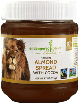 Endangered Species Chocolate Natural Almond Spread