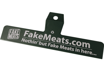 FakeMeats.com 6 inch Bag Clip