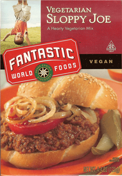 Fantastic World Foods - Vegetarian Sloppy Joe Mix