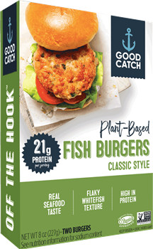 Good Catch - Plant-Based Fish Burgers - Classic Style