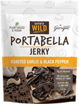 Savory Wild - Portabella Jerky - Roasted Garlic & Black Pepper