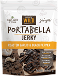Savory Wild - Portabella Jerky - Roasted Garlic & Black Pepper