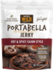 Savory Wild - Portabella Jerky - Hot & Spicy Cajun Style - Individual 2 oz. Bag