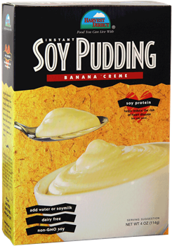 Harvest Direct - Banana Creme - Vegan Soy Pudding