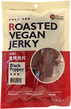 Hung Yang Foods - Roasted Vegan Jerky - Black Pepper Flavor