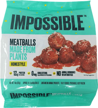Impossible Foods - Meatballs - Homestyle