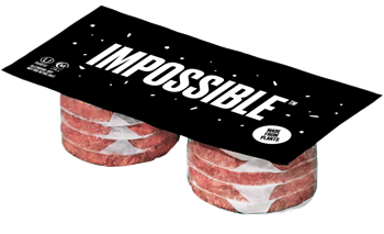 Impossible Foods - Burgers - 1/4 lb. Patties x 10