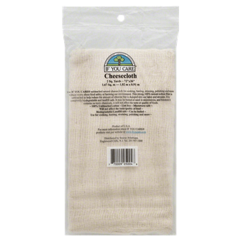If You Care - Natural Unbleached Cheesecloth