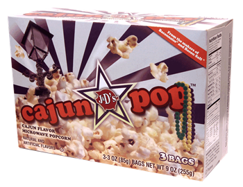 Cajun Pop - Spicy Microwave Popcorn