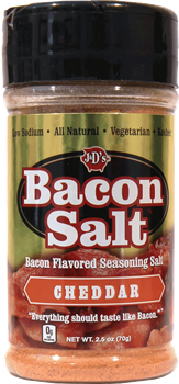 Cheddar Bacon Salt  - Bacon Flavored Seasoning