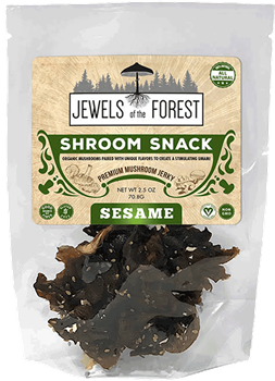 Jewels of the Forest - Shroom Jerky Snack - Sesame