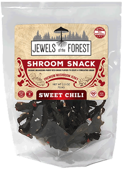 Jewels of the Forest - Shroom Jerky Snack - Sweet Chili