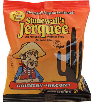 Lumen Soy Foods Stonewall's Country "Bacon" Vegan Jerquee - 1.5oz package