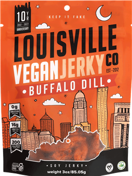 Louisville Vegan Jerky - Buffalo Dill