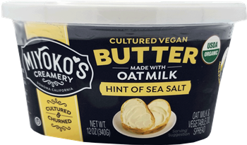 Miyoko's Creamery - Cultured Vegan Butter - Spread with Hint of Sea Salt