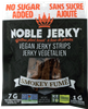 Noble Vegan Jerky - Smokey - No Sugar Added - Individual 2.47 oz. Bag