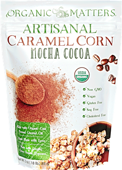 Organic Matters - Artisanal Caramel Corn - Mocha Cocoa