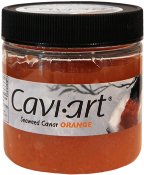 Cavi-Art - Vegan Seaweed Caviar - Orange