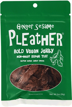 Pleather - Bold Vegan Jerky - Ginger Sesame