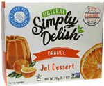 Simply Delish - Natural Vegan Jello - Orange