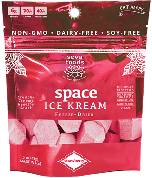 Seva Foods - Vegan Space Ice Kream - Strawberry