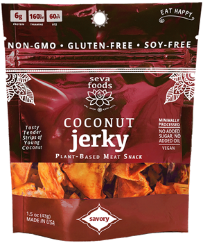 Seva Foods - Vegan Coconut Jerky - Savory