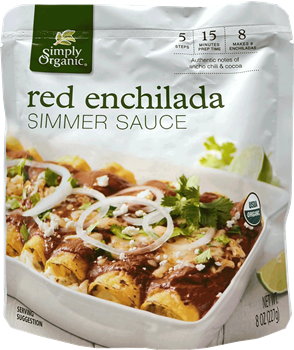 Simply Organic - Red Enchilada Simmer Sauce