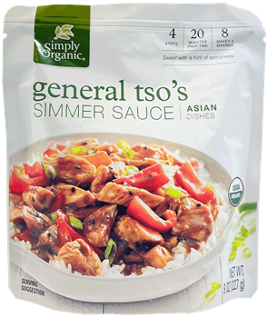 Simply Organic - General Tso's Simmer Sauce