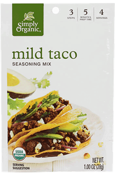 Simply Organic - Mild Taco Seasoning