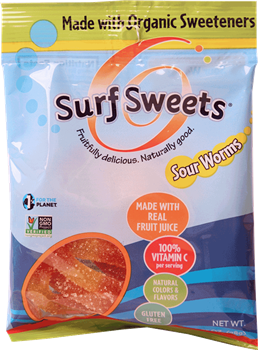 Surf Sweets - Sour Worms 2.75 oz Bag