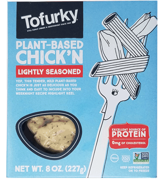 Tofurky - Plant Based Chicken - Lightly Seasoned