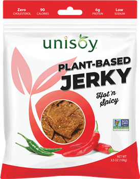Unisoy Vegan Jerky - Spicy