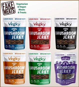 Vegky - Mushroom Jerky - Combo Pack