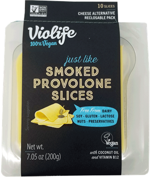 Violife - Vegan Cheese - Smoked Provolone Slices