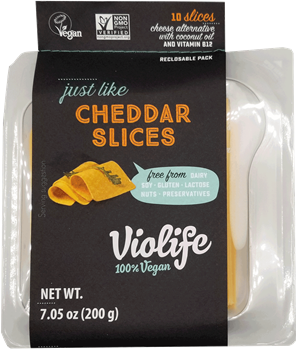 Violife - Vegan Cheese - Cheddar Slices