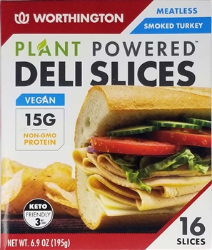 Worthington - Plant-Powered Deli Slices - Smoked Turkey
