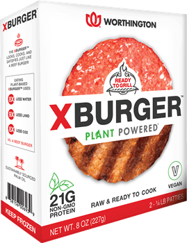 Worthington - XBurger - Plant-Powered Patties