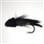 Black Muddler Minnow, Muddler Fly, Gapen Muddler, Black Fly