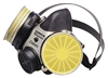 MSA 808072 Comfo Classic Half Mask Black Silicone Respirator - Small