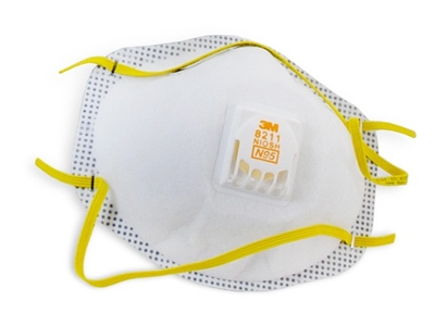 3M 8211 Particulate Respirator N95 Foam Face Seal