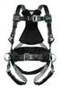 Miller RDT-TB-BDP/UBK Revolution Harness With DualTech Webbing - With Tongue Buckle Legs And Side D-Rings/Pads