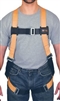 Titan TF4507/UAK T-Flex Stretchable Harness With Back And Side D-Rings And Tongue Leg Strap Buckles