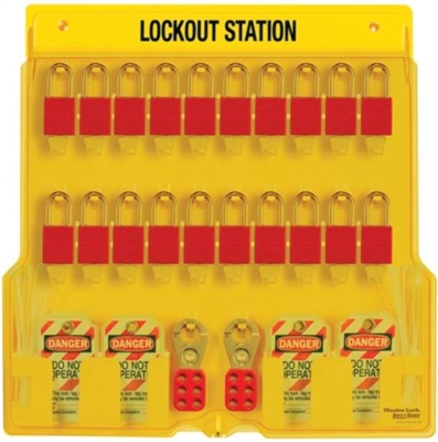 Master Lock 1484BP1106 English Padlock Station
