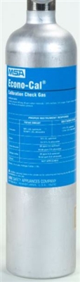 MSA 10048279 100ppm Isobutylene / Air Econo-Cal Non-Reactive Gas Calibration Cylinder